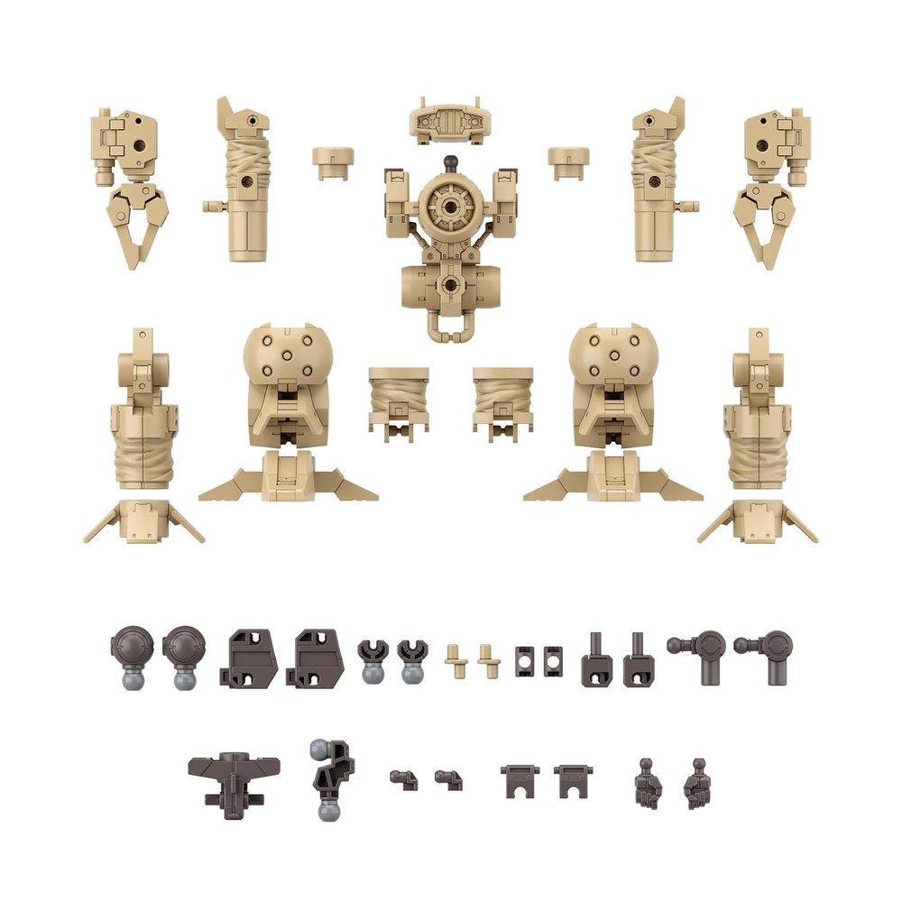 1.2 inches (30 mm) Option Parts Set 18 (Arm Unit/Leg Unit 2) 1/144 Scale Colo…