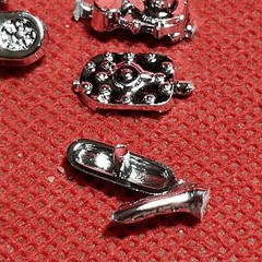 Supercharger 1967 Pontiac GTO 1:25 Scale Model Car Part MPC