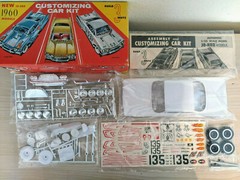 *RARE! *VINTAGE *ORIGINAL JOHAN 1960 DESOTO ADVENTURER Model Kit *SEALED BAGS”!