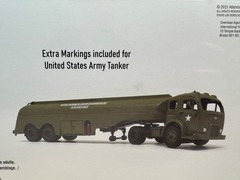 ATLANTIS WHITE-FRUEHAUF GAS TRUCK 1:48 SCALE KIT #H1402 SINCLAIR OR US ARMY NIB