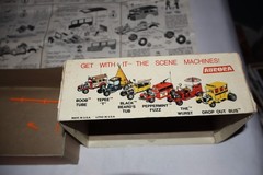 Aurora Boob Tube 1/32 Model Kit The Scene Machines VTG 1969 w Box Hippie Peace