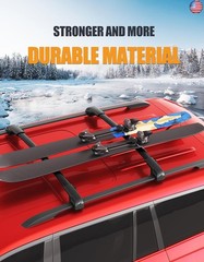KINGGERI 300lbs Lockable Roof Rack Cross Bars Compatible with Chevy Chevrolet