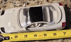 7″ Loose 1992 Dodge Stealth 1/24 Scale Promo Car White Crack In Rear Window
