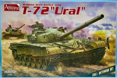 Amusing Hobby AH 35A052 1/35 T-72 “Ural” Full Interior Brand New Complete Kit