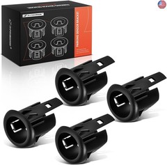 A-Premium 4-PC Rear Inner and Outer Parking Assist Sensor Retainer Bezels
