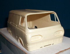 1/25 Scale: Early 60’s Ford Econoline Van *_* Jimmy Flintstone