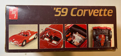 LOT OF 5 AMT REVELL MONOGRAM AND LINDBERG 1/25 SCALE MODEL KITS
