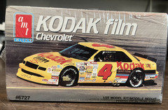 SEALED AMT KODAK FILM CHEVROLET #4 ERNIE ERVAN MODEL #6727