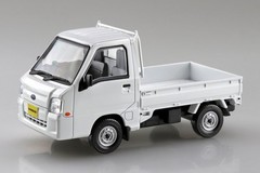 Aoshima 1/32 Model Car Snap Kit 05-FW Subaru Sambar Truck Frost White Limited