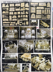 Legend Productions 1/35 IDF Humvee TOW Conversion Set For Tamiya TOW Humvee