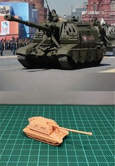 1/144 Russian 2S19 Msta-S 152mm SPG (fine detail) Resin Kit