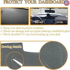 Dash Cover Mat Custom Fit for Infiniti G25 G25X G35 G35X G37 G37X 2008 2009