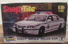 Revell Chevy Impala Police Car Snap-Tite 1:25 #85-1928 NIB SEALED