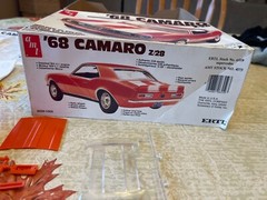 AMT 1968 Chevrolet Camaro Z28 #6559 Vtg Model Kit