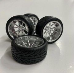 1:12 20” Concave Sport Wheels on Low Profile Tires