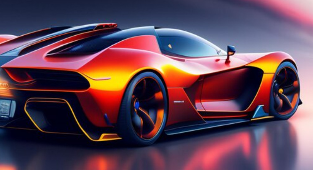 1:12BMW Race Car24LeMan Racing Concept18HyperCar Custom Built Model Carousel RED