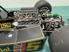 Tamiya 1/12 Lotus Type 78 Built Formula One F1 Model Kit Mario Andretti JPS