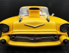 Hot Rod 57 Chevy Dragster Drag Race Car RARE Classic Chevrolet Built Model 55