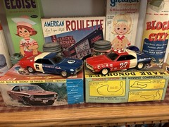 1970 JO-HAN AMX JAVELIN MODEL CAR SET 1:25 MARK DONOHUE TRANS AM RACER FUNNY CAR