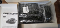 Academy 1/35 M60A1 RISE with M9 Dozer Blade US Marine Tank Model Kit 1391 NEW