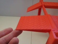 4 Post Lift For 1/10 Scale Garage Mini Display RC Double Stack Car Storage