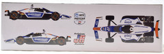 Salvinos JR Models “Hendrick Cars” Kyle Larson 2025 Indy 500 IndyCar 1/20 Model
