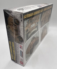 Lindberg Sd.Kfz. 222 German Armored Car 1/35 WWII Military Model Kit No. 76006