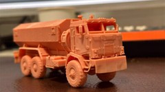 3d Printed 1/72/144 URAL 5323 Bulletproof Armored Vehicle Unpainted Kit