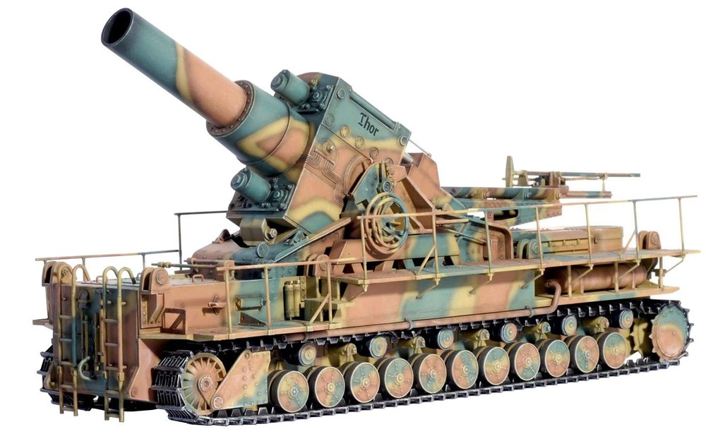 1/35 WWII German Army Self-Propelled Heavy Duty Karl 60cm Mortar-Type Gel?t