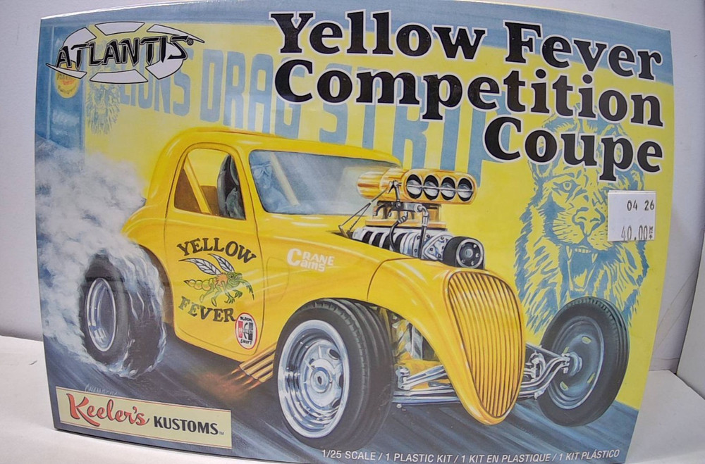 ATLANTIS 13101 1/25 YELLOW FEVER COMPETITION COUPE
