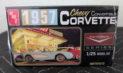AMT 1957 Chevy Corvette Convertible Model Kit 1:25 Culture Series Sealed