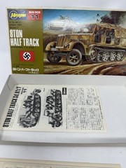 Hasegawa Mini Box 11 8Ton Half Track Model Kit 1/72 Scale German Army NOB