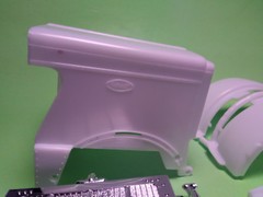 Pete 359 Peterbilt 1/25 Chrome Grill hood fenders radiator model big rig truck