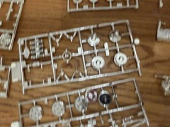Unassembled Model Car Kit Parts Lot