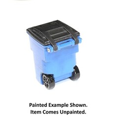 x5 Make It RC 1/24 Scale Trash Cans for RC/Model Car Garage, Shop, Diorama