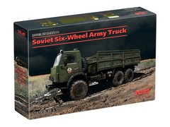 ICM 35001 – Soviet Six-Wheel Army Truck – 1:35 Scale Plastic Model Kit