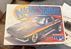 MPC Night Stalker ‘67 Street Machine #1-3716 1/25 Scale Model Kit