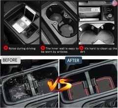 WRX Door Slot Mats for 2022-2025 Subaru WRX Accessories 12PCS/Sets Non-Slip