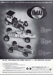 1968 Imai Kagaku Model Kits Vintage Toy Ad Honda F-1 Lotus Ford Bianchi