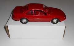 Vintage 1988 Chevrolet Beretta GT Dealer Promo Model #6103EO Bright Red Chevy