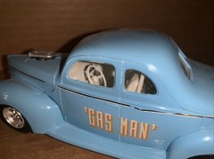 1940’s Coupe? “Gas Man” Pro Built Model Car 1:24 Or 1:25 (Lot 1212)