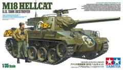 Tamiya 35376 1/35 Scale Military Model Kit WWII U.S Tank Destroyer M18 Hellcat