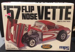 MPC ’57 1957 Chevy Flip Nose VETTE Corvette Kit # 38433 1:25 **FACTORY SEALED**