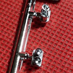 Exhaust Tips Ferrari 512BB 1:24 Scale Model Car Part MPC