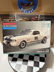 FORD SHELBY GT-350R MONOGRAM 1/24 PLASTIC MODEL KIT SEALED IN BOX