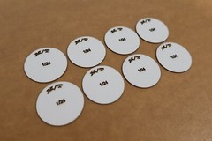 1/24 1/25 M/T Mickey Thompson Drag Tire Templates Stencil Revell Monogram MPC