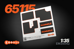 1:35 3D Interior Exterior Detail Set for KamAZ 65115 Zvezda 3650