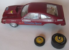 MPC 1970’s Mustang II Pro Stock Drag Car P/S Vintage Built Kit Builtup 70s