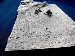 1/35 Scale Military Diorama Base Terrain Display Model Soldiers Figures Diecast