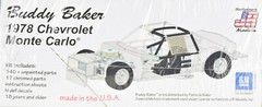 Salvino JR Models “Circus Circus” Buddy Baker ’78 Monte Carlo 1/25 Model Car Kit